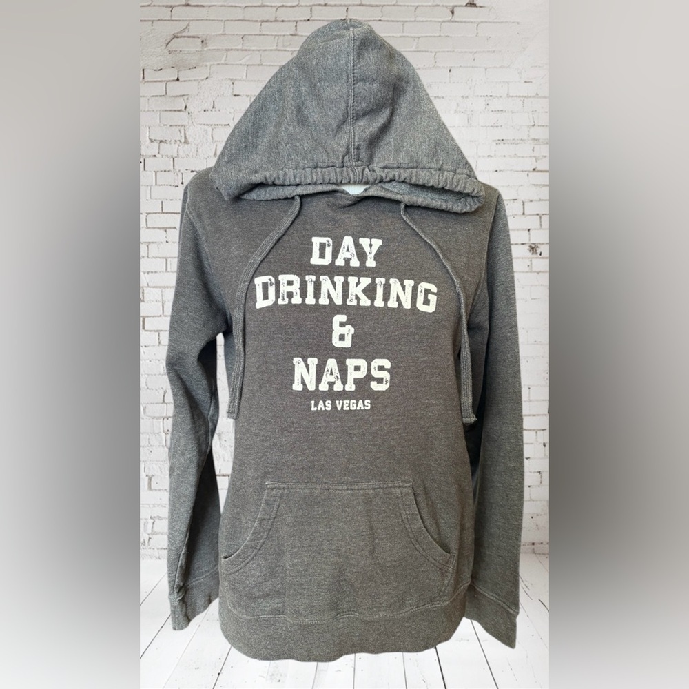 Gray Day Drinkin’ & Naps Hoodie